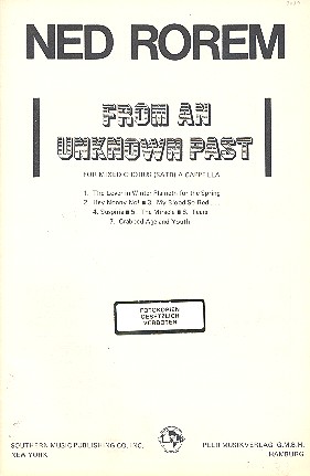 From An Unknown Past