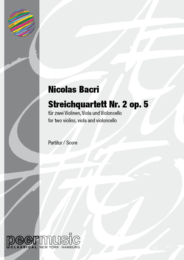 Quatuor a cordes no.2 op.5