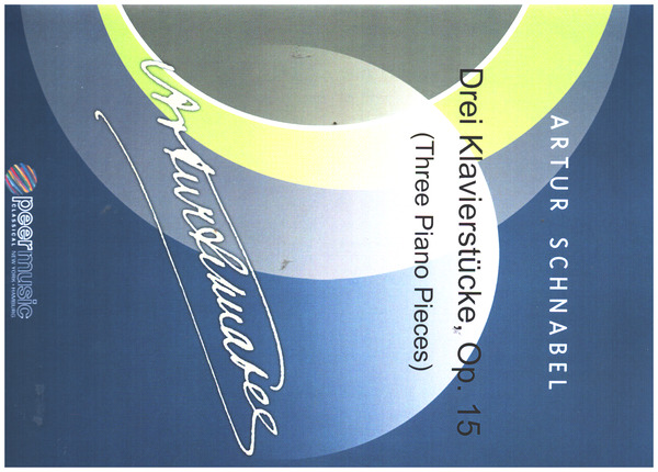 3 Klavierstücke op.15