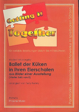 Ballet der Küken in ihren Eierschalen