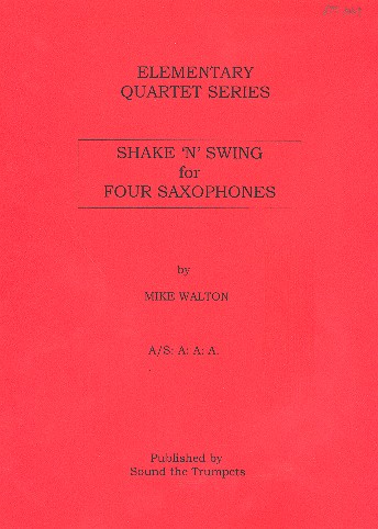 Shake and Swing for Four Saxophones