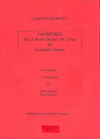 Passepied No. 2 from "Ballet de coer"