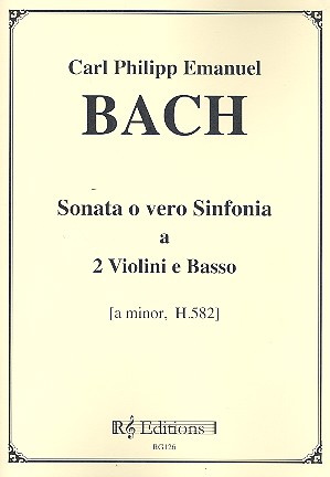 Sonata o vero Sinfonia a-Moll H582