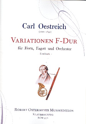 Variationen F-Dur für Horn Fagott und Orchester