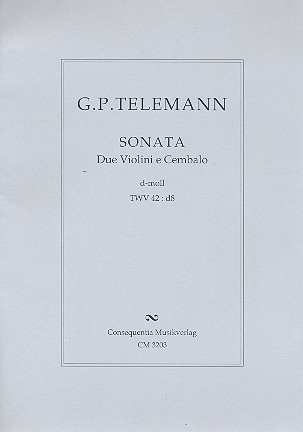 Sonate d-Moll TWV42:d8