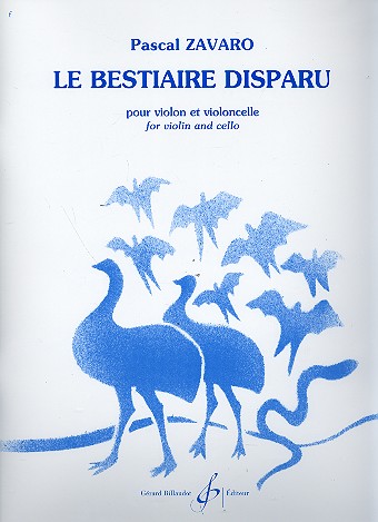 Le bestiaire disparu