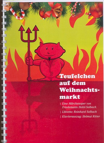 Teufelchen auf dem Weihnachtsmarkt