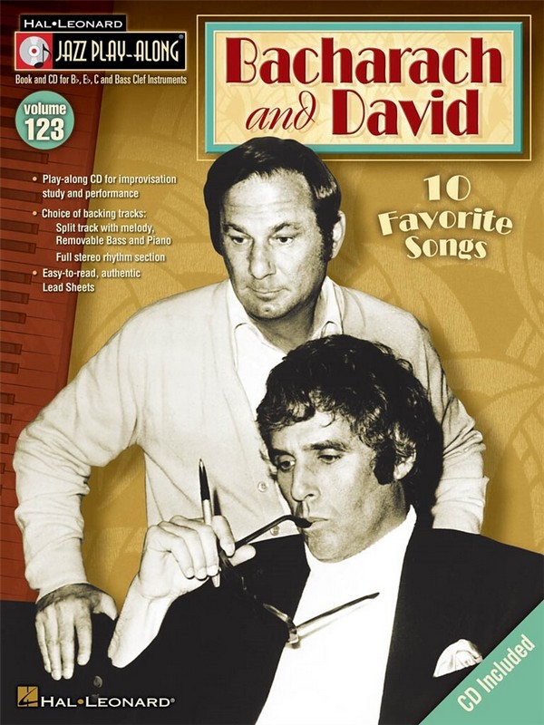 Bacharach & David - 10 favorite Songs (+CD):