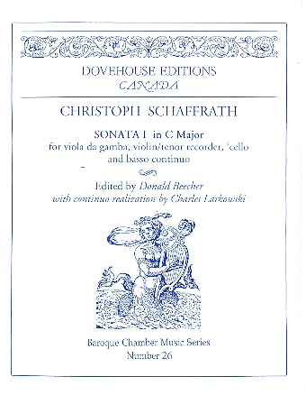 Sonate C-Dur Nr.1 für Viola da gamba,