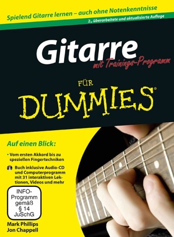 Gitarre mit Trainingsprogramm für Dummies (+CD+CD-ROM)