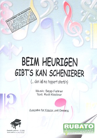 Beim Heurigen gibt's kan Schenierer: