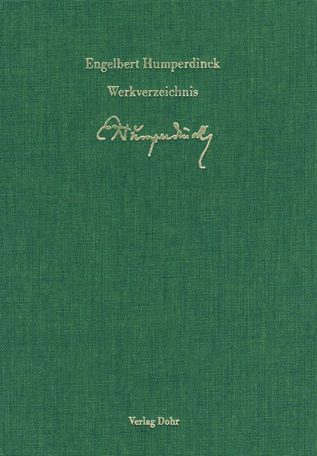 Engelbert Humperdinck Werkverzeichnis