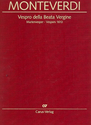 Vespro della beata vergine