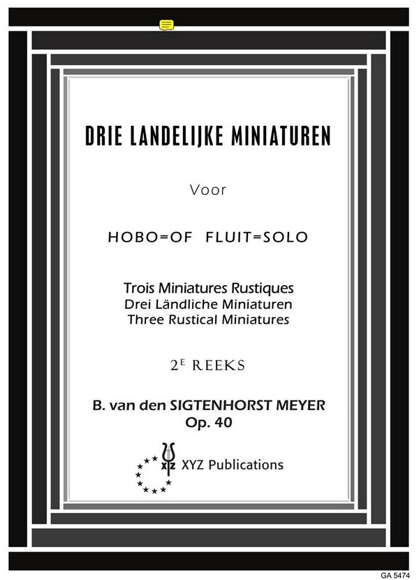 3 ländliche Miniaturen op.40