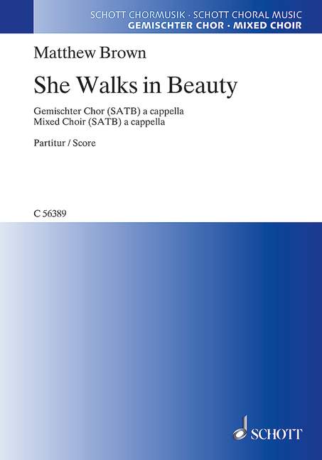 She walks in Beauty
