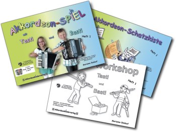 Akkordeonspiel mit Tasti und Basti Band 1