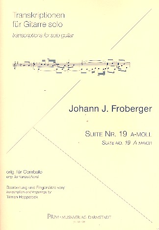 Suite a-Moll Nr.19 für Cembalo
