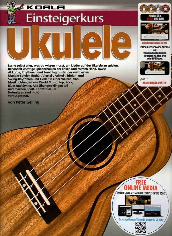 Einsteigerkurs Ukulele (+Media-Online)