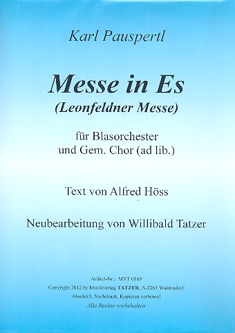 Leonfeldner Messe in Es
