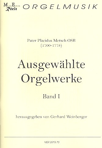 Ausgewählte Orgelwerke Band 1