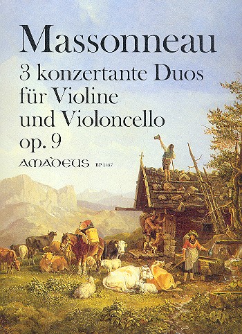 3 konzertante Duos op.9