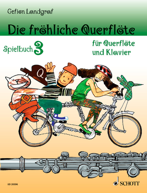 Die fröhliche Querflöte Band 3 - Spielbuch