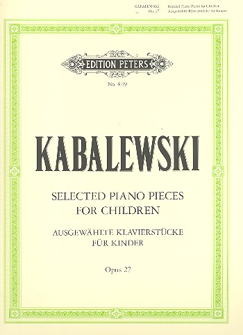 17 ausgewählte Kinderstücke op.27