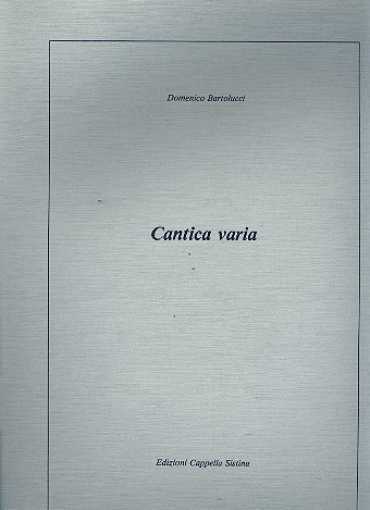 Cantica varia