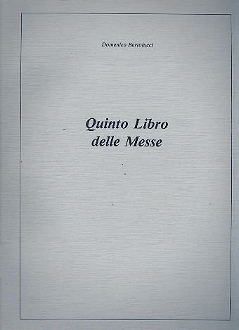 Quinto libro delle messe