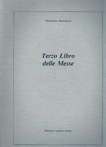 Terzo libro delle messe