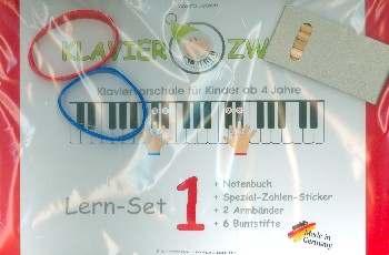 Klavierzwerge Set Band 1-3