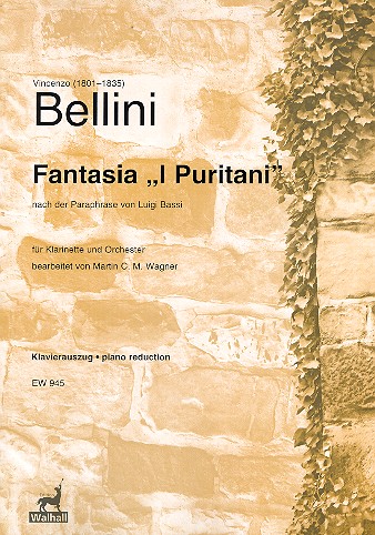 Fantasia I Puritani für Klarinette und Orchester