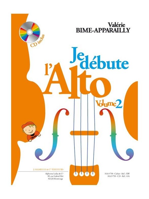 Je débute l'alto vol.2 (+CD)