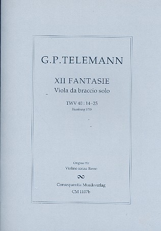 12 Fantasien TWV40:14-25