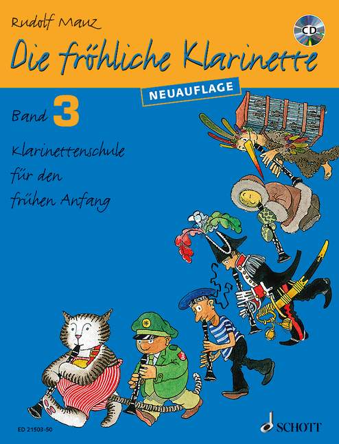 Die fröhliche Klarinette Band 3 (+CD)