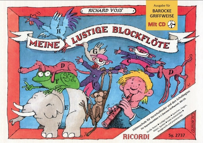 Meine lustige Blockflöte (+CD)