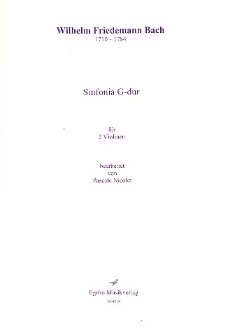 Sinfonia G-Dur aus der Weihnachtskantate O Wunder