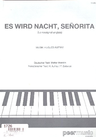 Es wird Nacht Senorita: