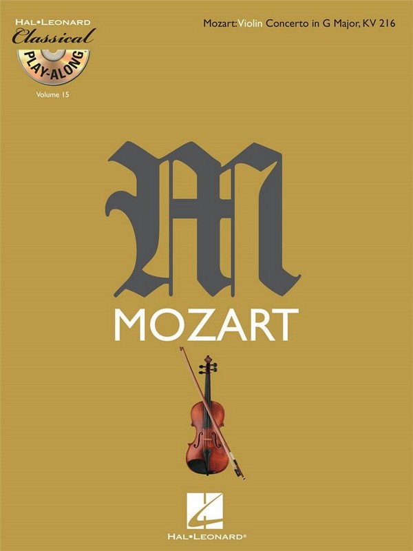 Concerto in G Major KV216 for Violin and Orchestra (+CD)