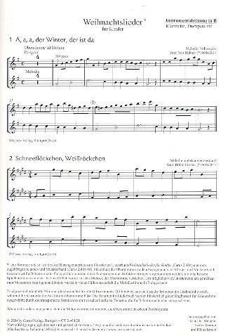 Weihnachtslieder für Kinder