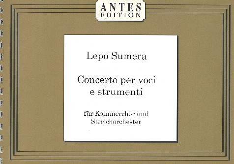 Concerto per voci e strumenti