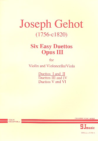 6 easy Duettos op.3 vol.1 (nos.1 and 2)
