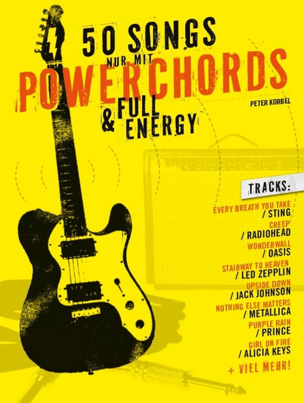 50 Songs nur mit Powerchords und full Energy: