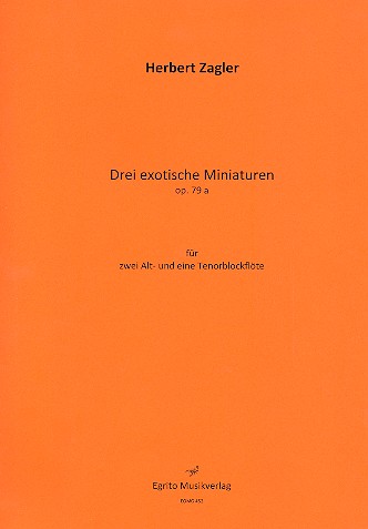 3 exotische Miniaturen op.79a