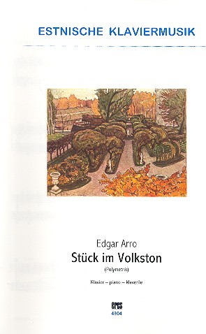 Stück im Volkston