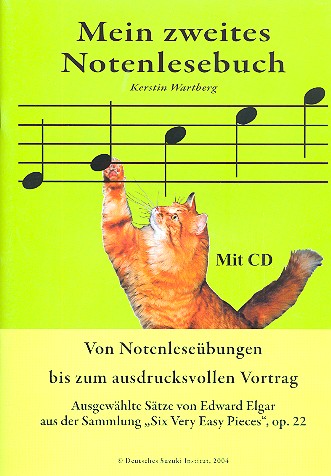 Mein zweites Notenlesebuch (+CD)