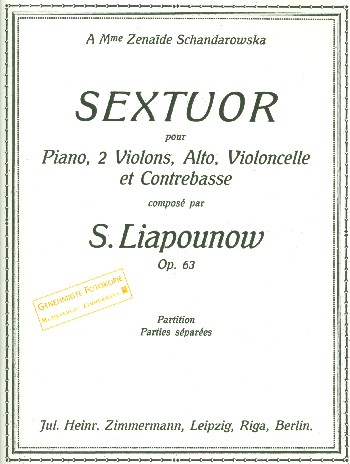 Sextett b-Moll op.63