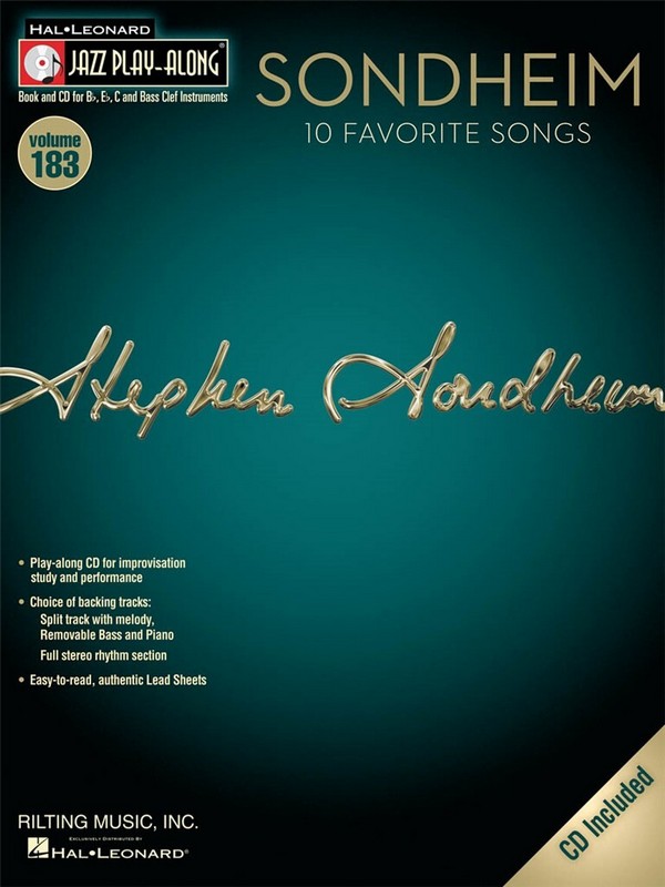 Sondheim - 10 favorite Songs (+CD):