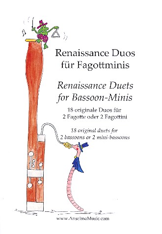 Renaissance Duos für Fagottminis