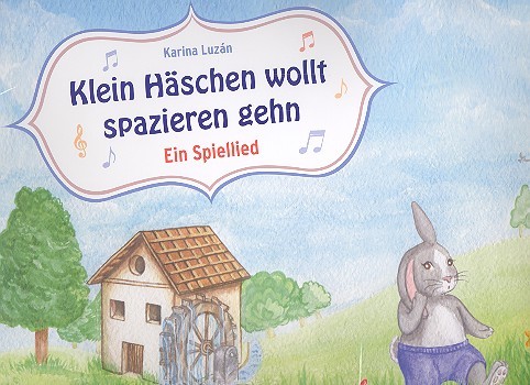 Klein Häschen wollt spazieren gehn Bildkarten-Set für Kamishibai